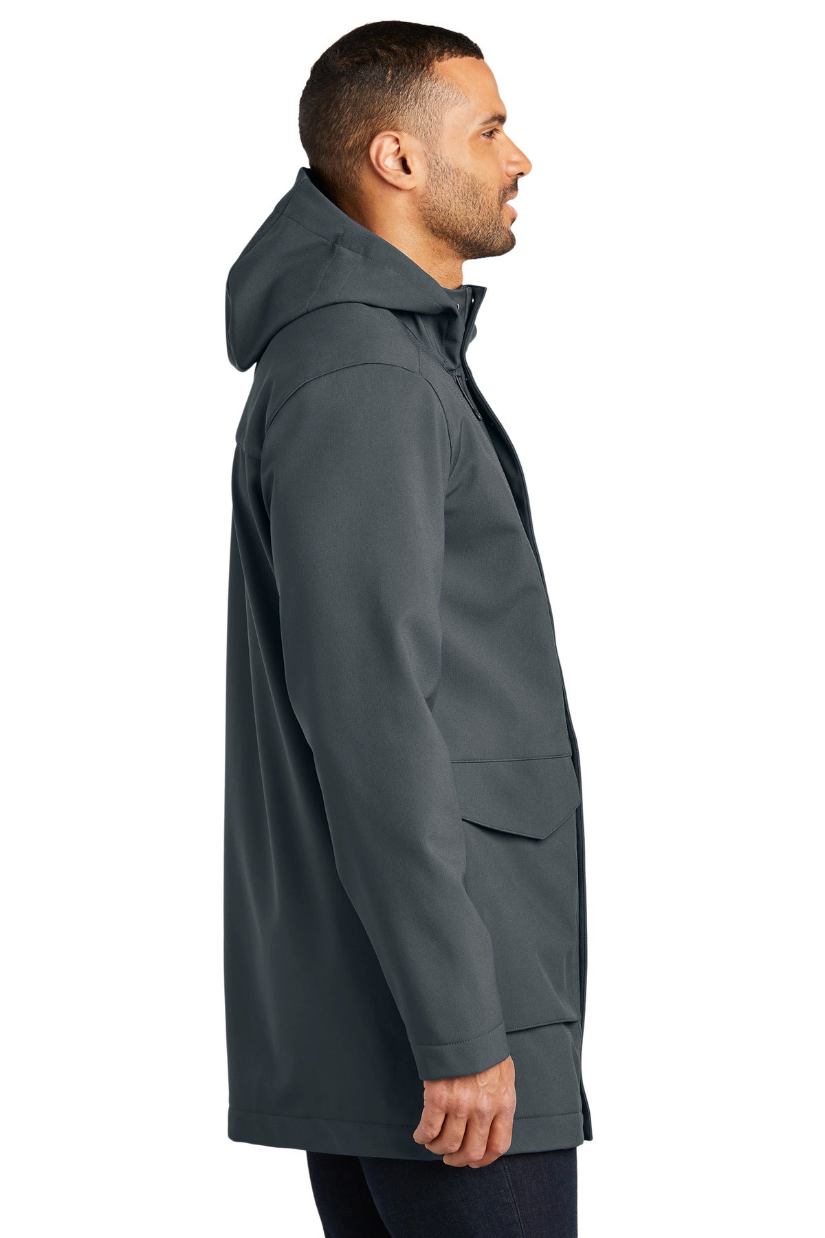 Graphite Port Authority Collective Outer Soft Shell Parka J919