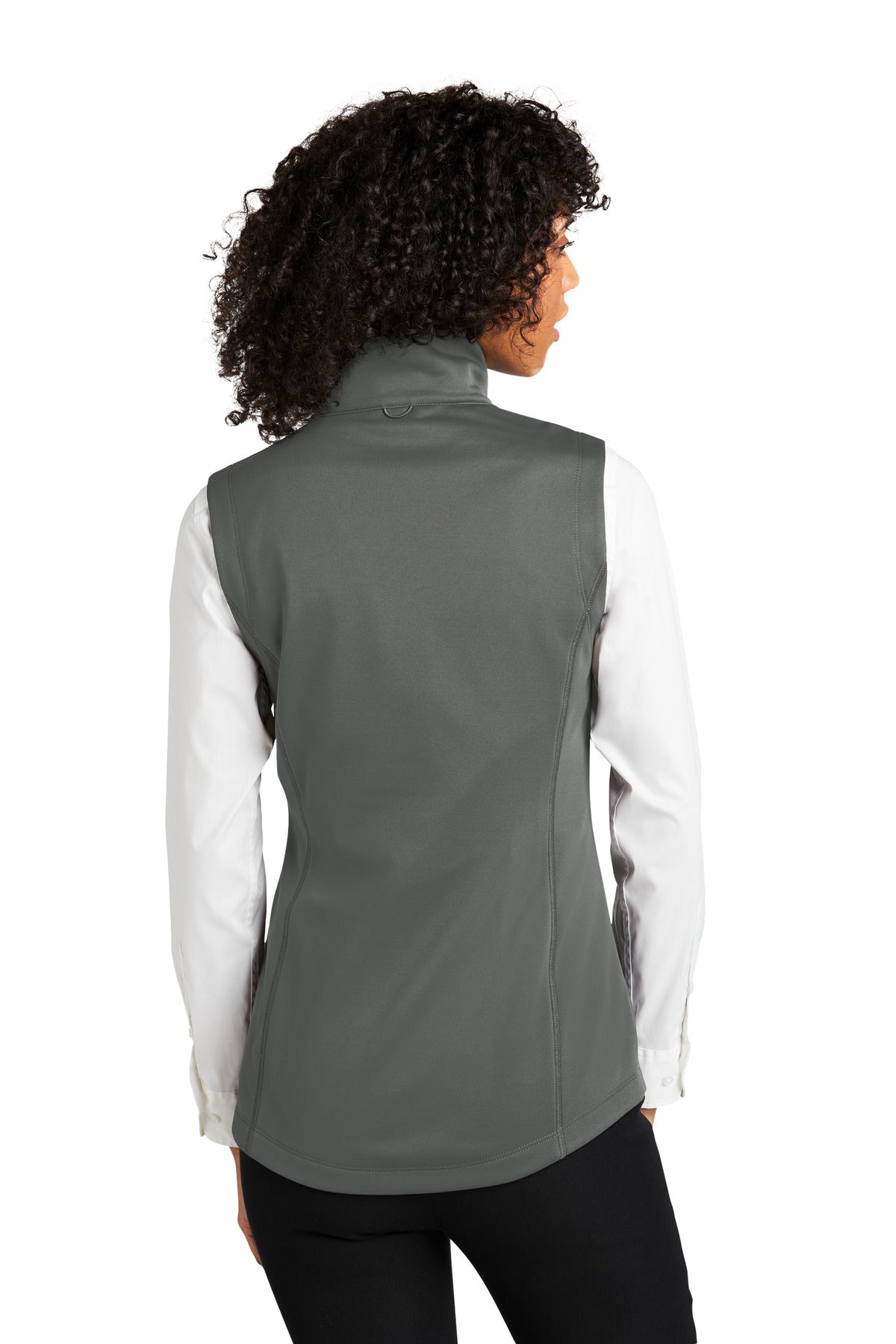 Graphite Port Authority Women's Collective Smooth Fleece Vest L906