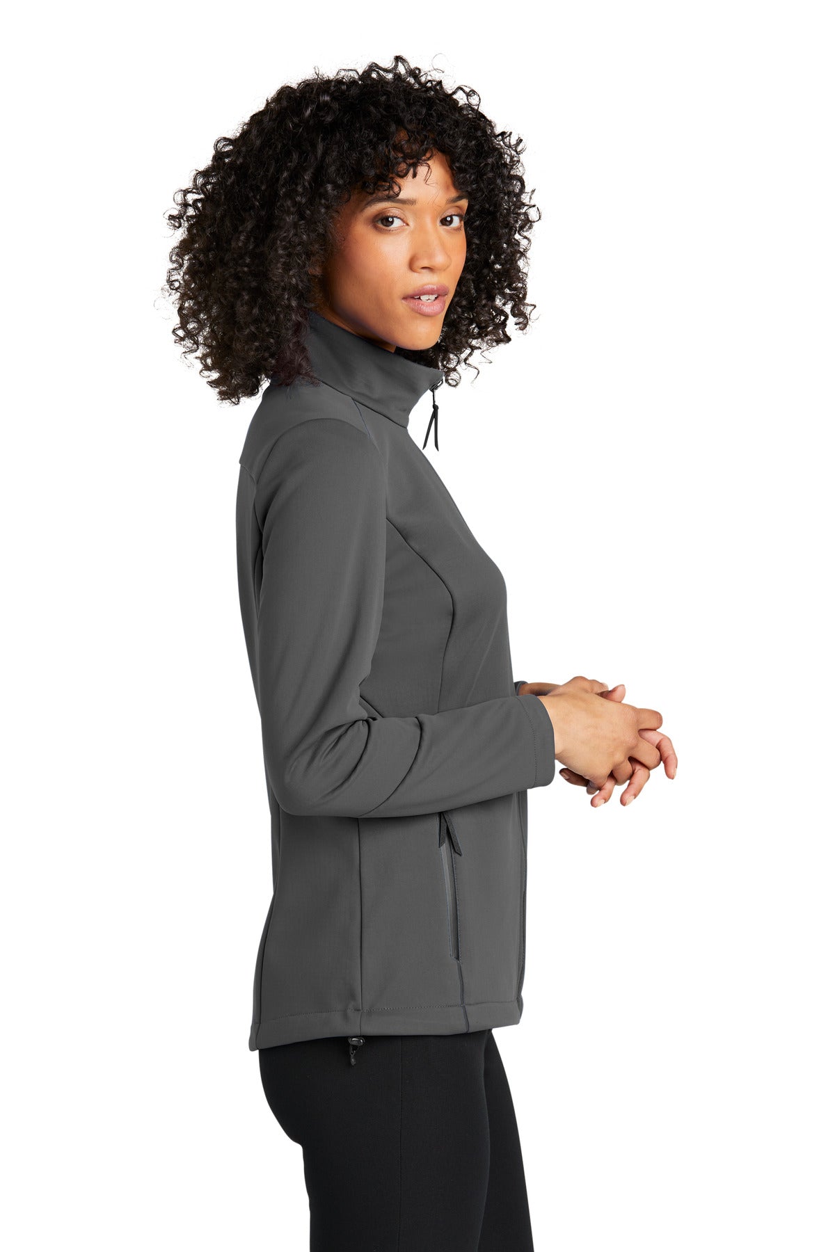 Graphite Port Authority Women's Collective Tech Soft Shell Jacket L921