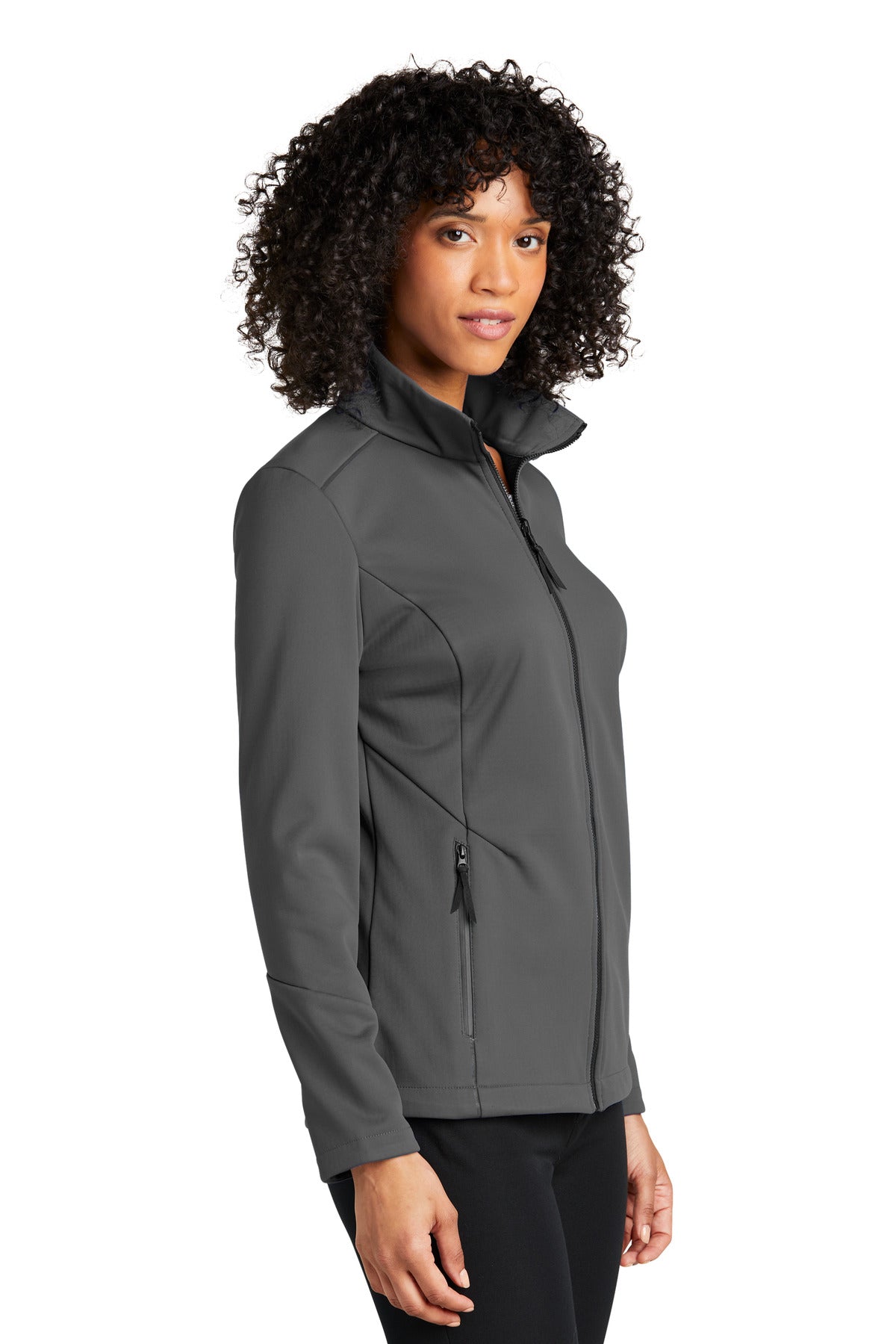 Graphite Port Authority Women's Collective Tech Soft Shell Jacket L921