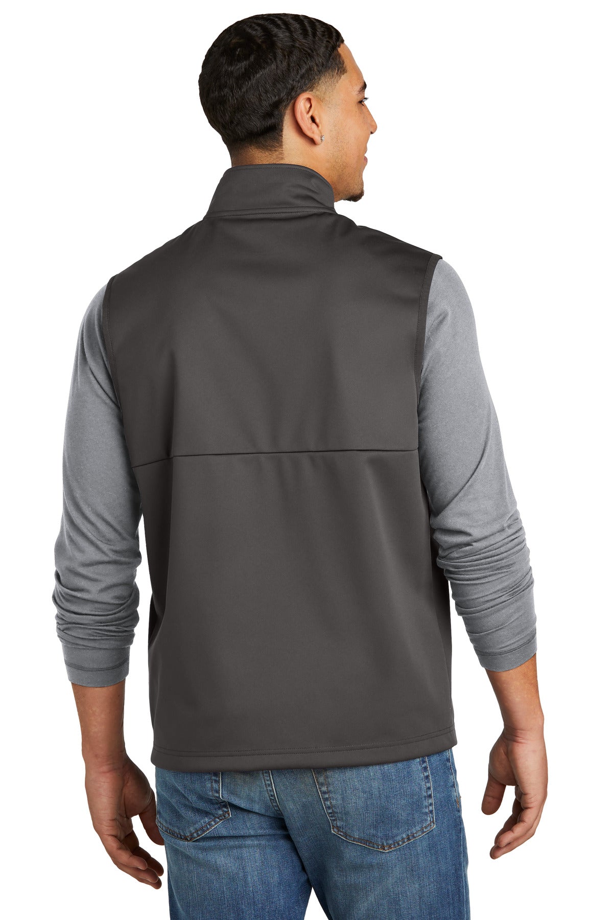Graphite Sport-Tek Soft Shell Vest ST981
