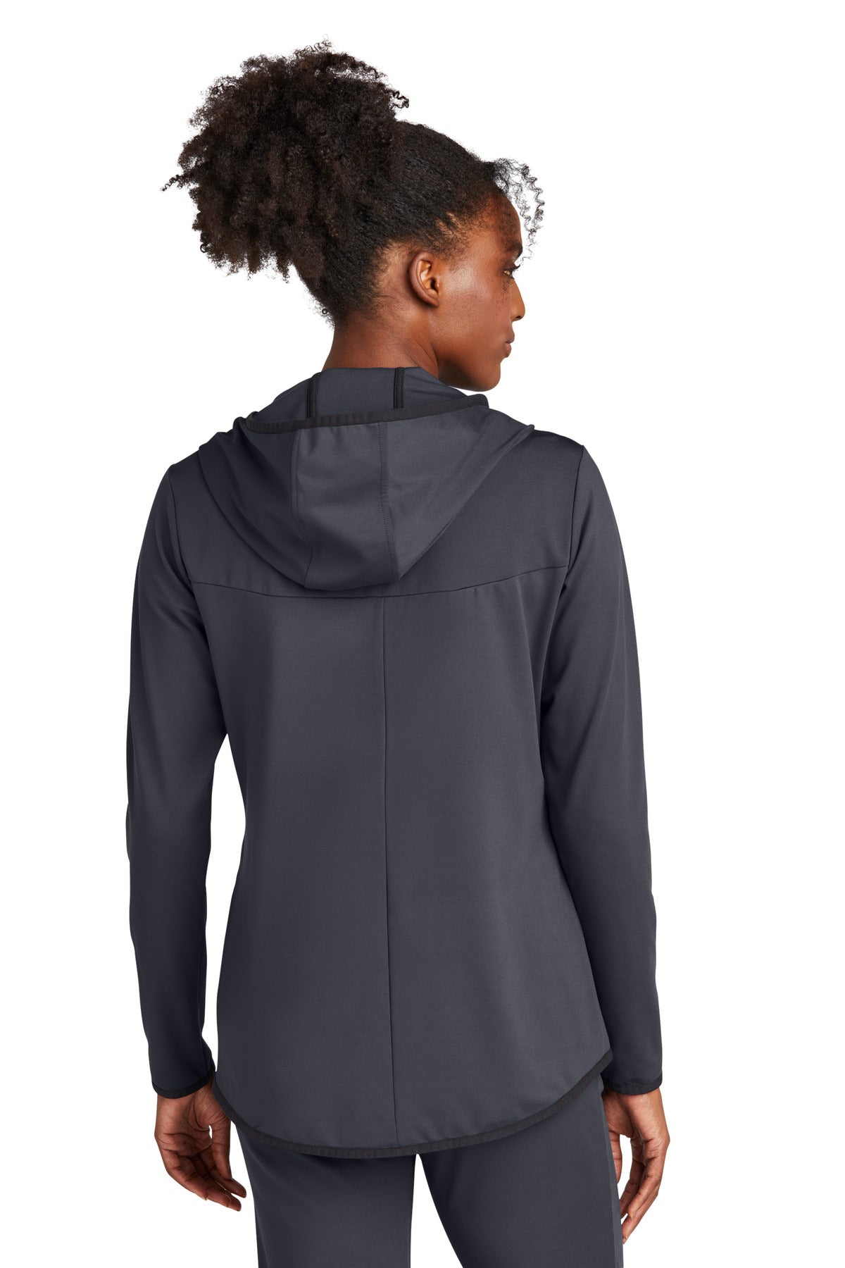 Graphite Sport-Tek Women's Circuit Hooded Full-Zip LST870