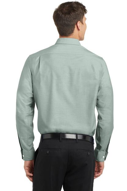 Green Port Authority SuperPro Oxford Shirt. S658