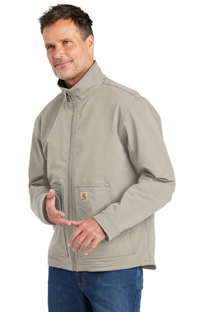 Greige Carhartt Super Dux Soft Shell Jacket CT105534