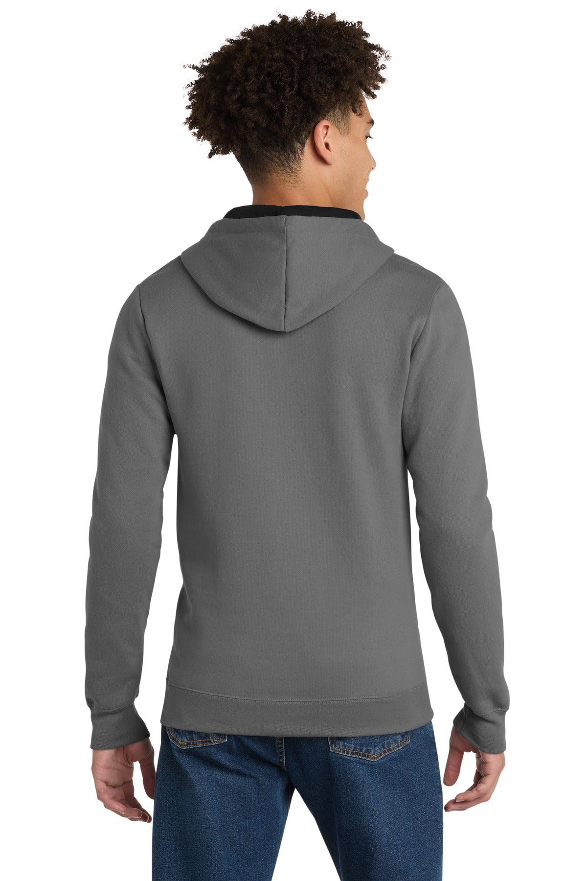 Grey District The Concert Fleece Full-Zip Hoodie. DT800