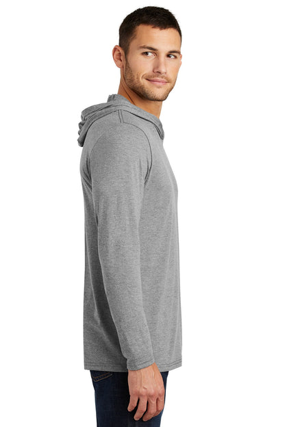 Grey Frost District Perfect Tri Long Sleeve Hoodie. DM139