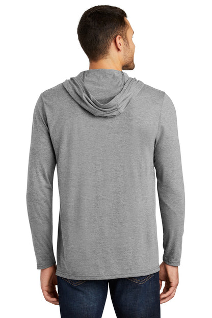 Grey Frost District Perfect Tri Long Sleeve Hoodie. DM139