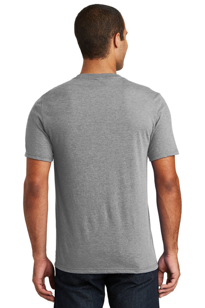Grey Frost District Perfect Tri V-Neck Tee. DT1350