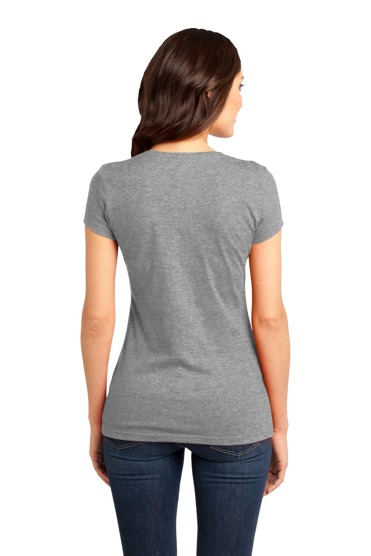 Grey Frost District Women's Fitted Very Important Tee . DT6001