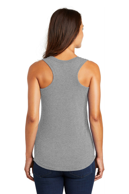 Grey Frost District Women's Perfect Tri Racerback Tank. DM138L