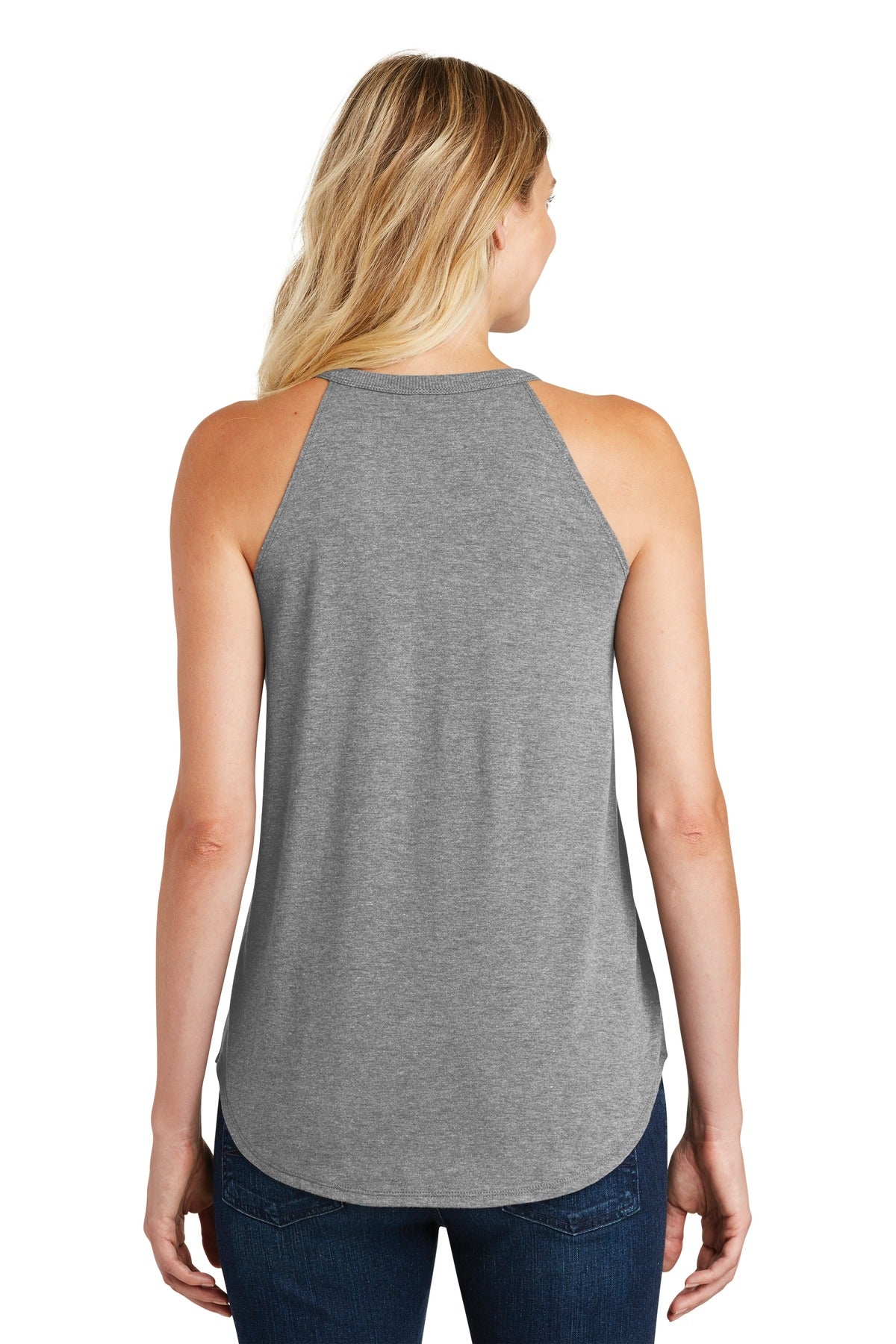 Grey Frost District Women's Perfect Tri Rocker Tank. DT137L