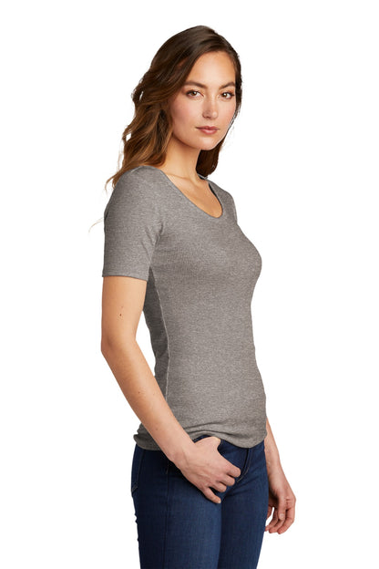 Grey Frost District Women's V.I.T. Rib Scoop Neck Tee DT6020