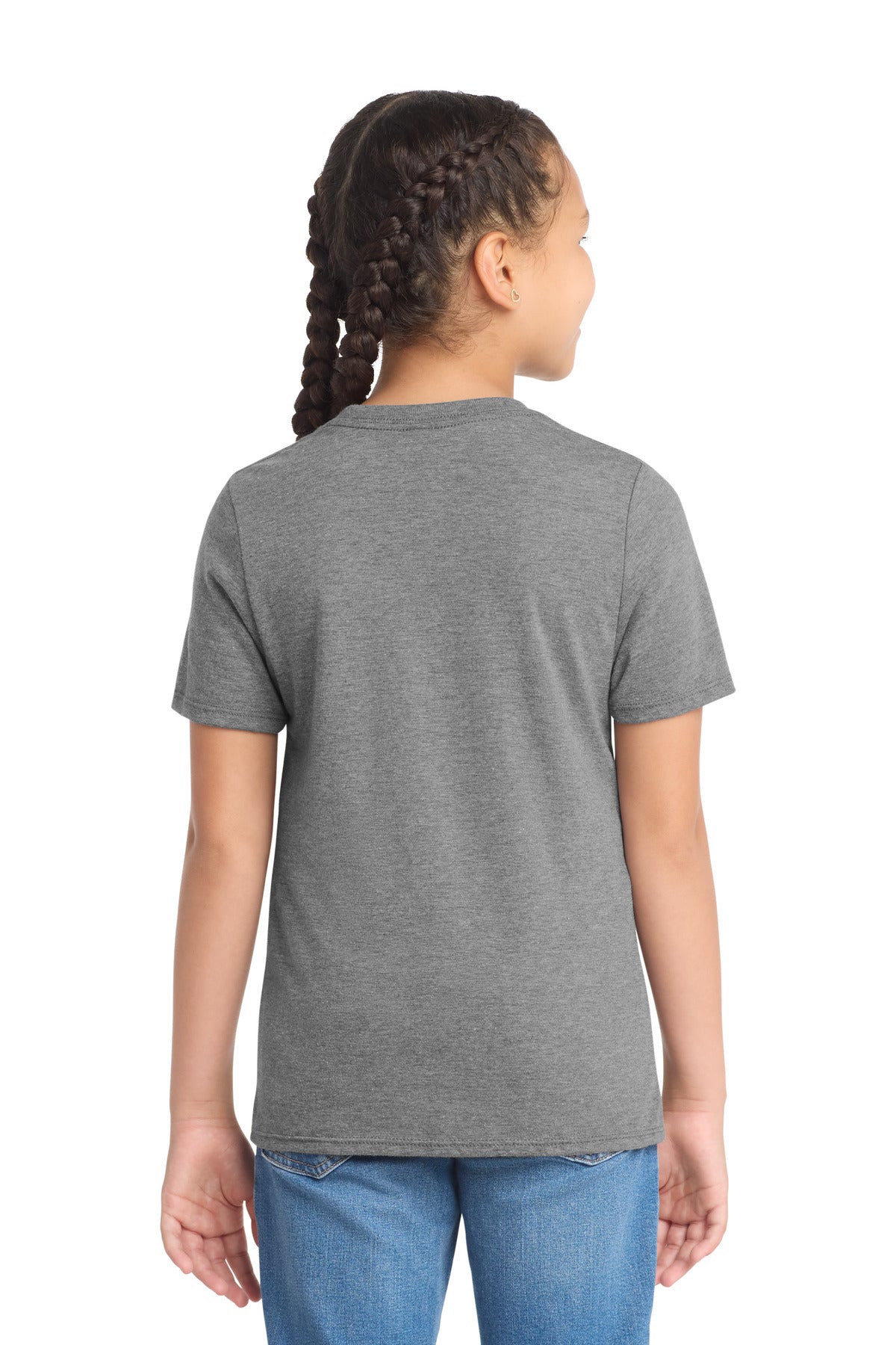 Grey Frost District Youth Perfect Tri Tee. DT130Y