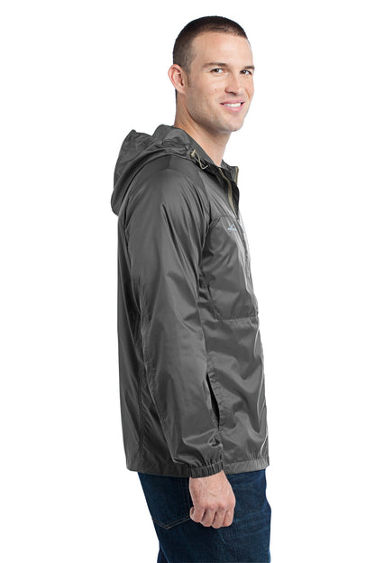 Grey Steel Eddie Bauer - Packable Wind Jacket. EB500