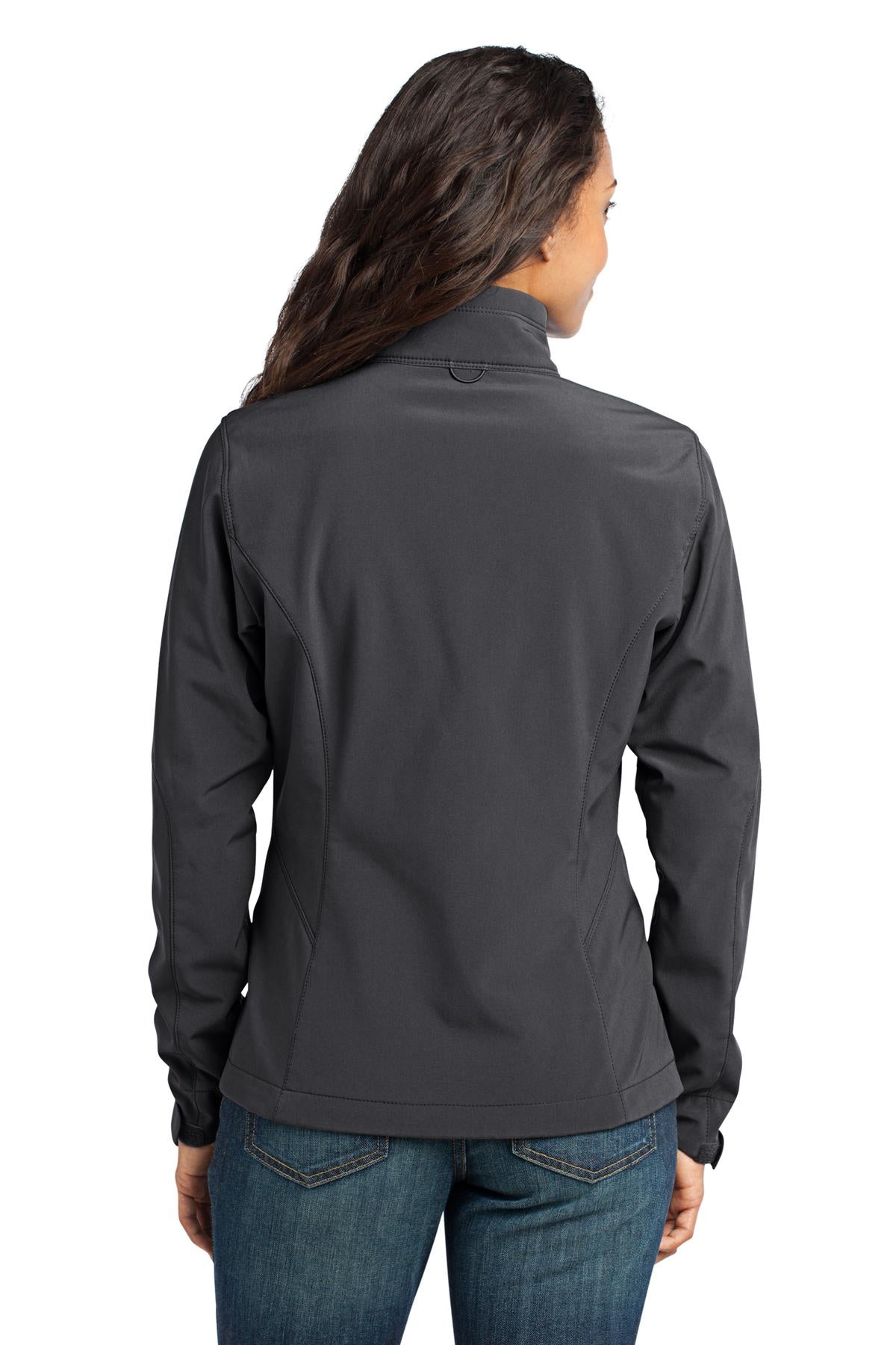 Grey Steel Eddie Bauer Women's Soft Shell Jacket. EB531