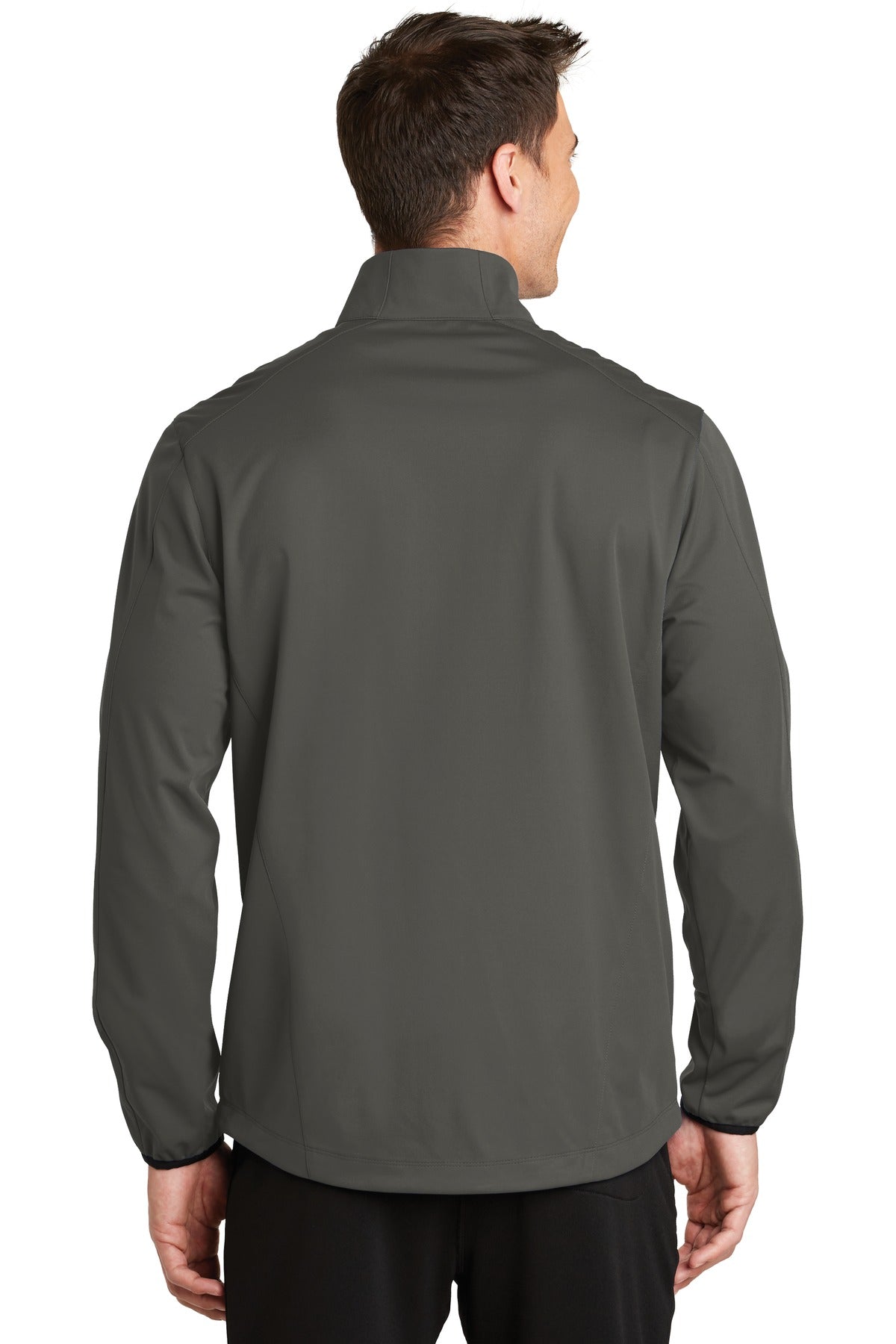 Grey Steel Port Authority Active Soft Shell Jacket. J717