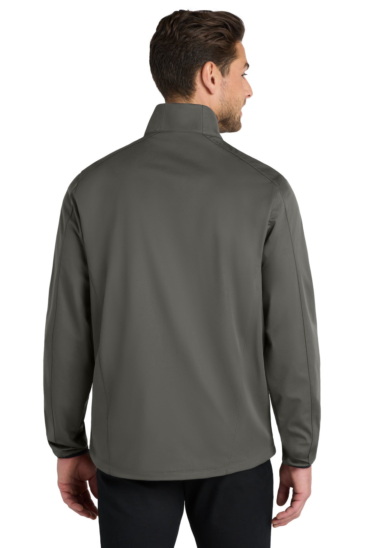 Grey Steel Port Authority Active Soft Shell Jacket. J717
