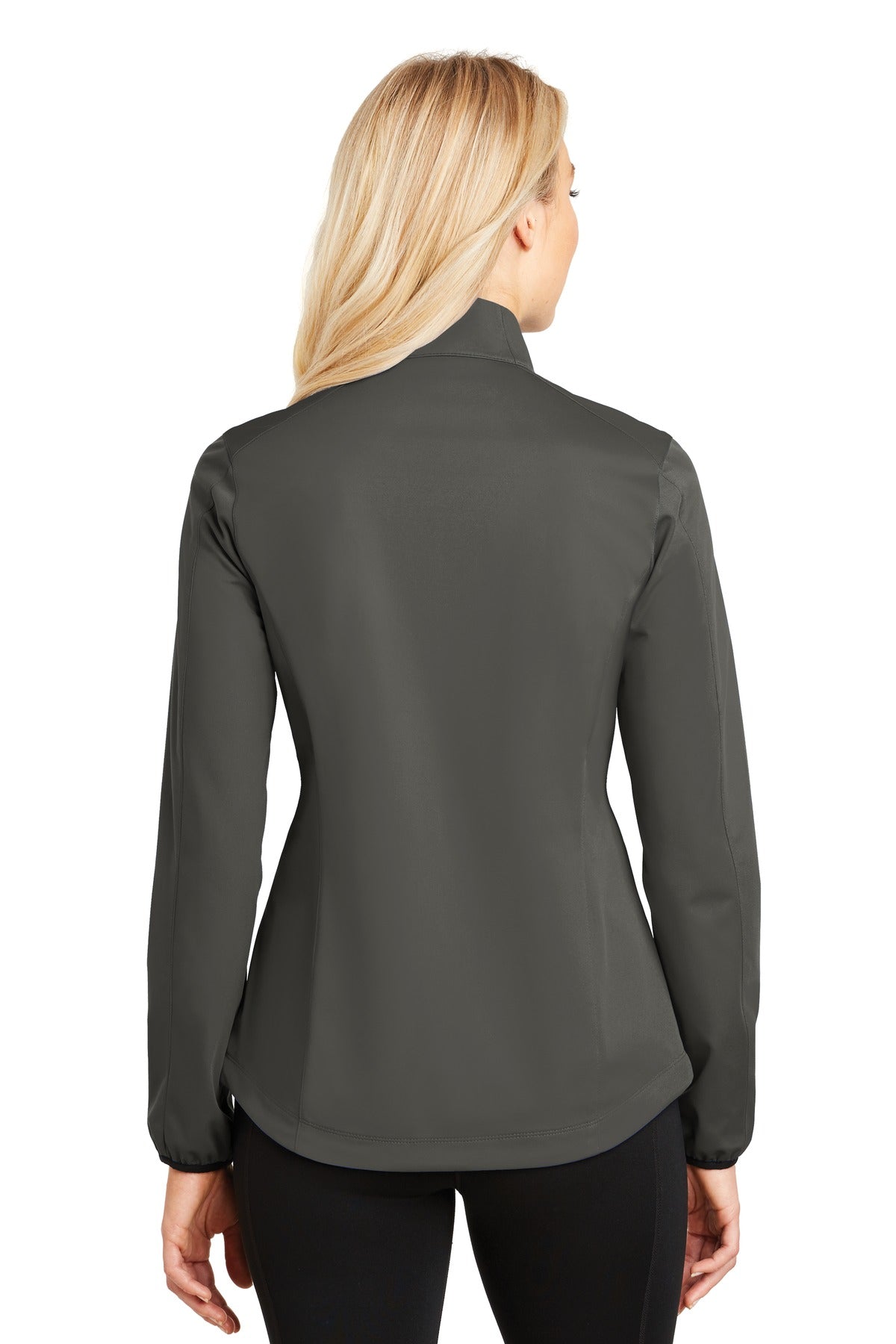 Grey Steel Port Authority Women's Active Soft Shell Jacket. L717