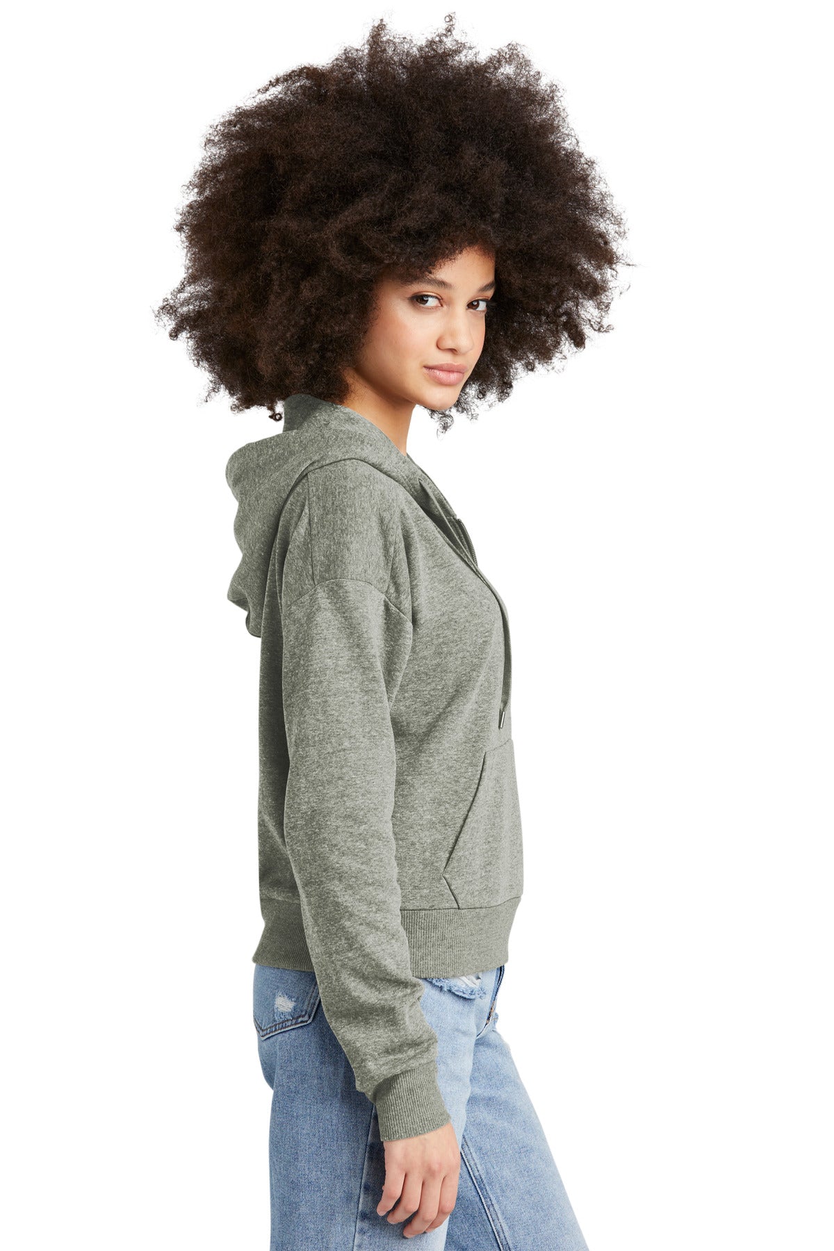 GreyFrost District Women's Perfect Tri Fleece 1/2-Zip Pullover DT1311