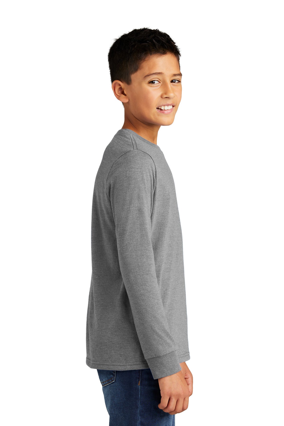 GreyFrost District Youth Perfect Tri Long Sleeve Tee DT132Y