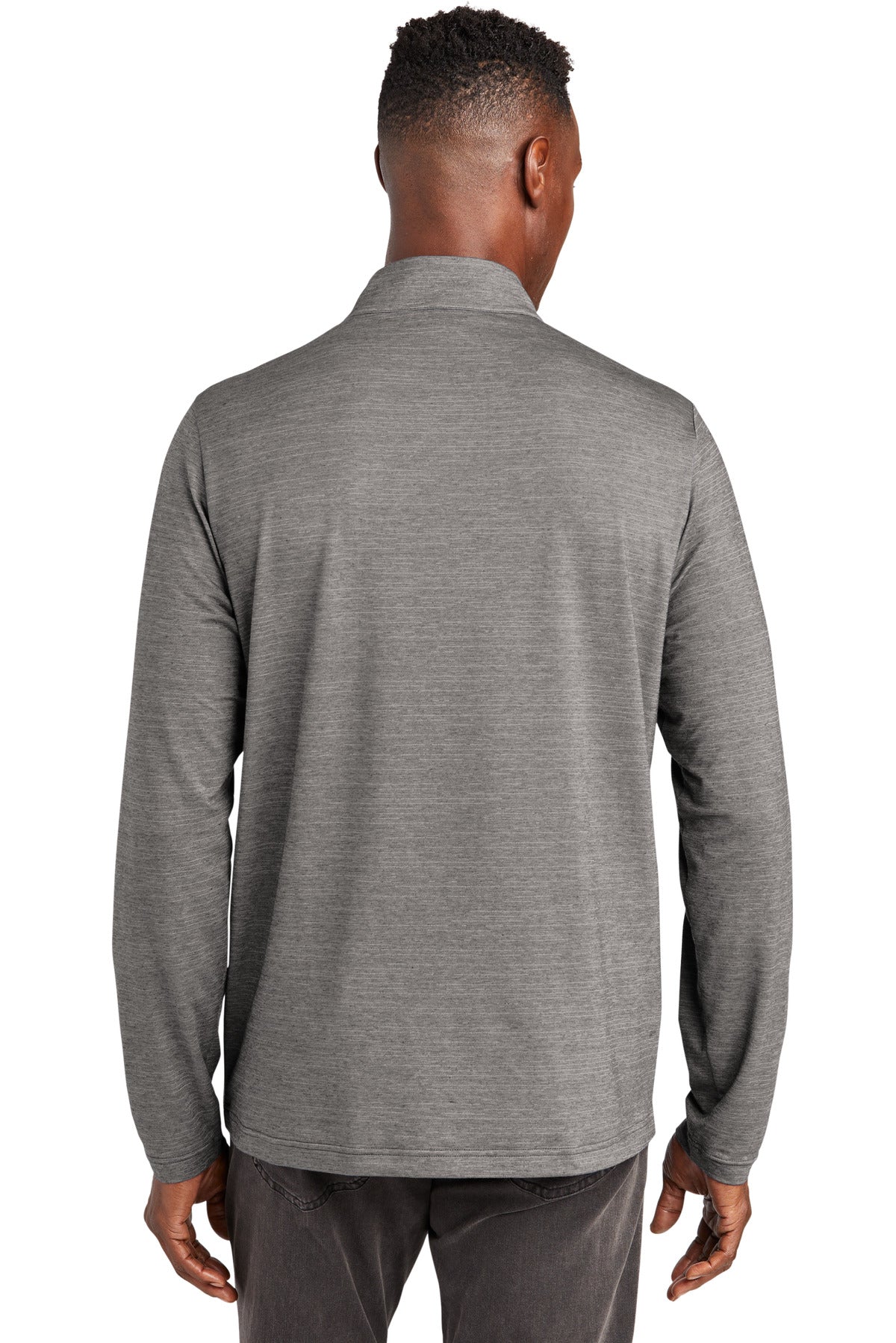 GreyHthr TravisMathew Crestview 1/4-Zip TM1MW452