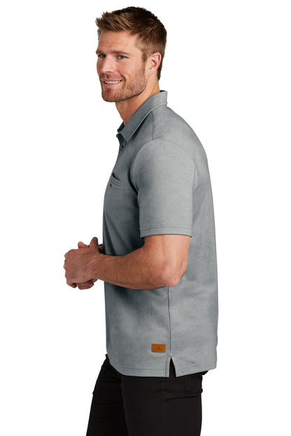 GreyHthr TravisMathew Sunsetters Pocket Polo TM1MZ344