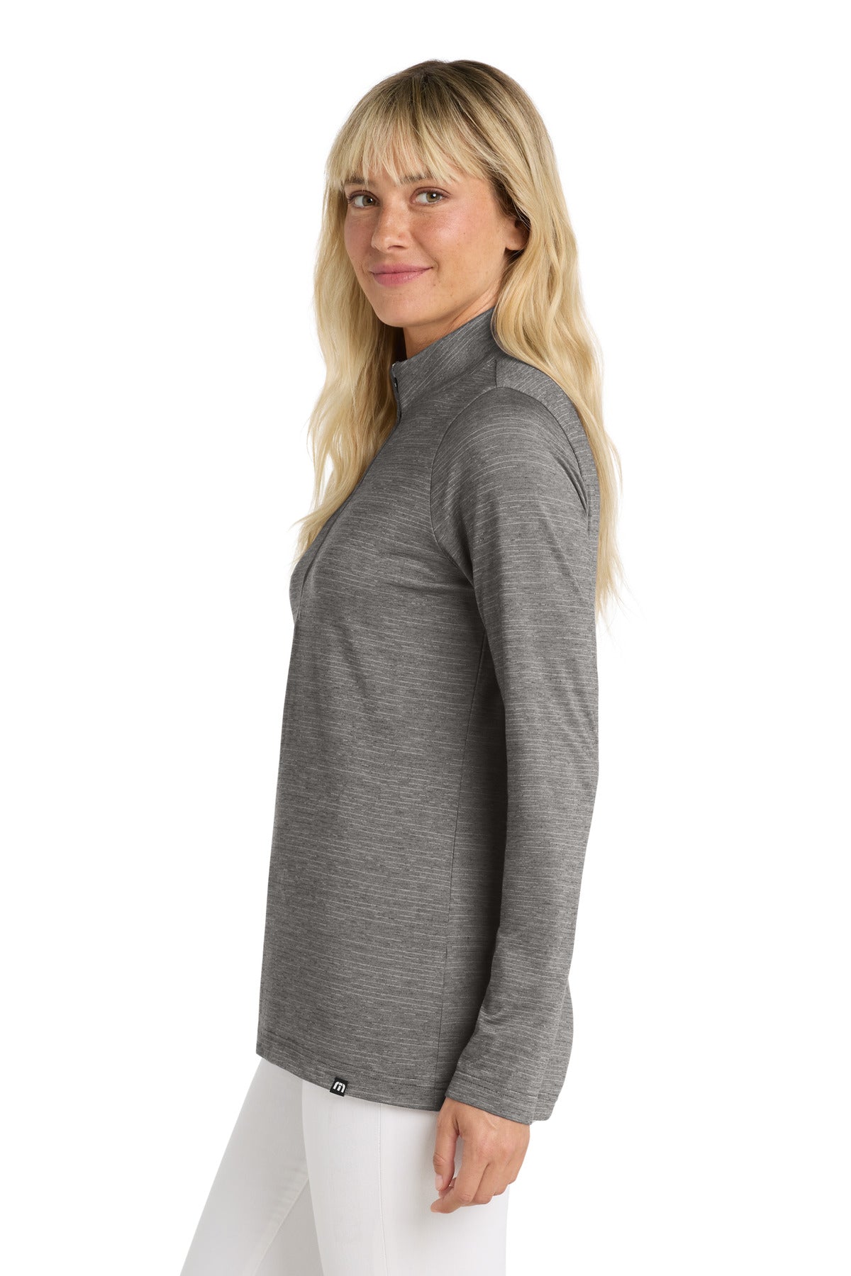 GreyHthr TravisMathew Women's Crestview 1/4-Zip TM1WW003