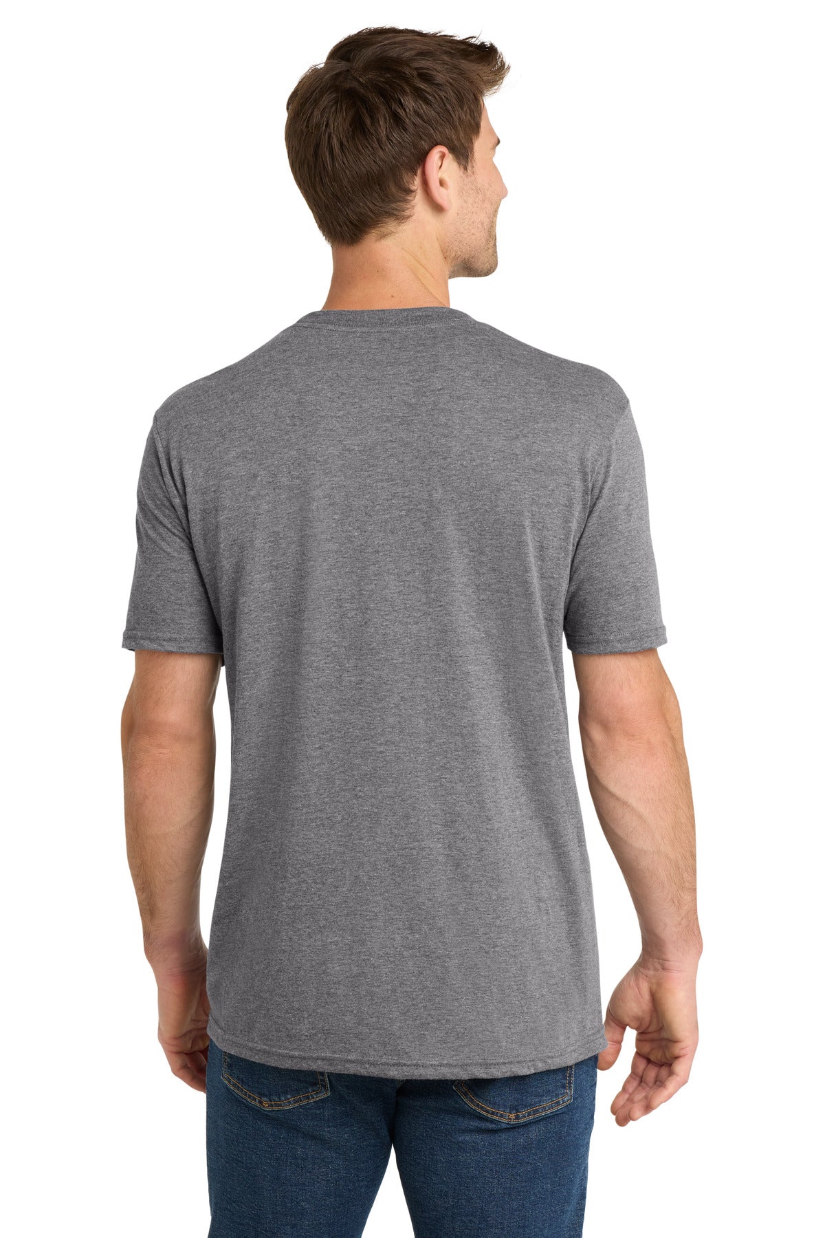 GreyHthr Volunteer Knitwear Tri Tee VL40