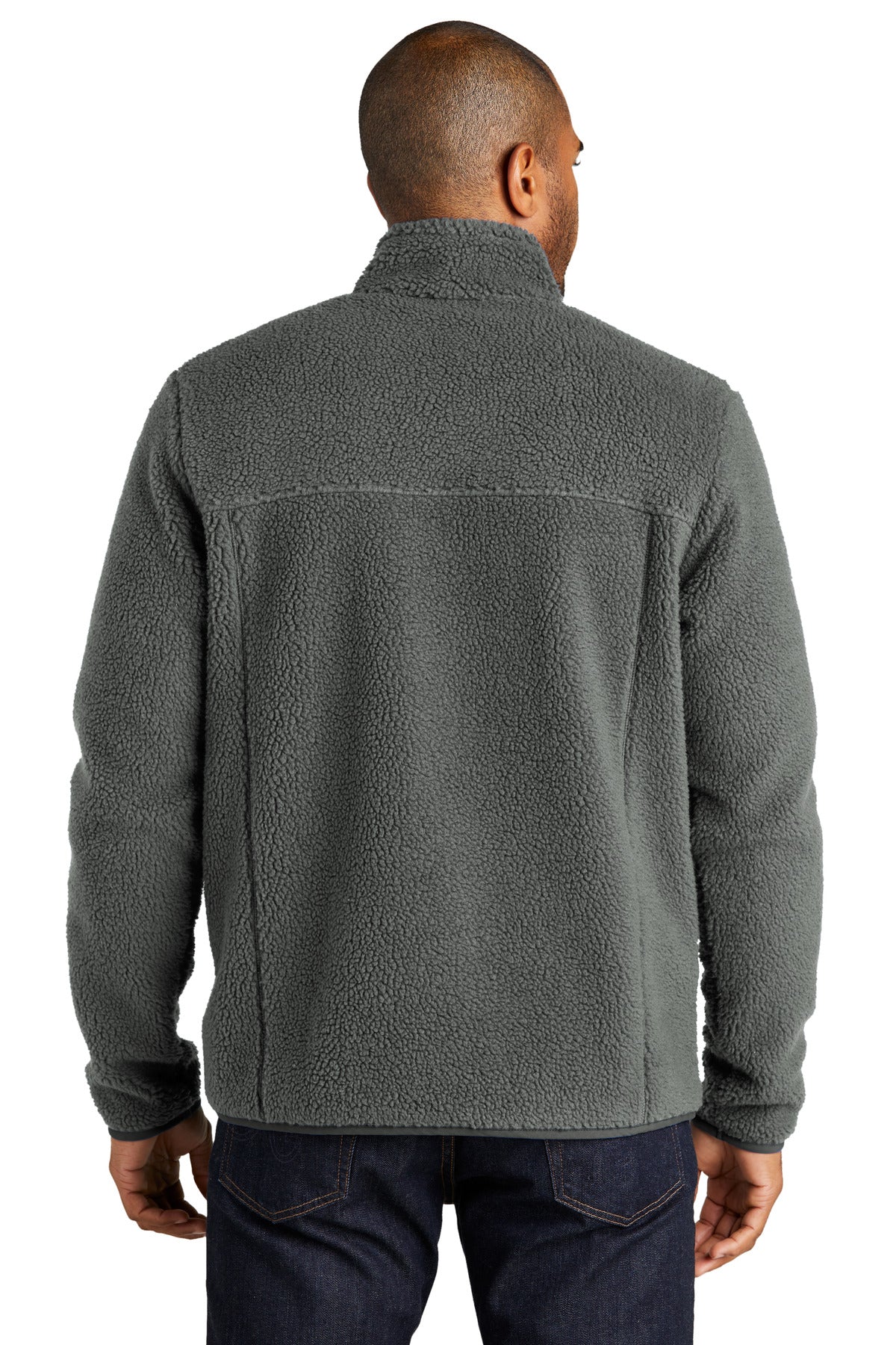 GreySteel Port Authority Camp Fleece Snap Pullover F140