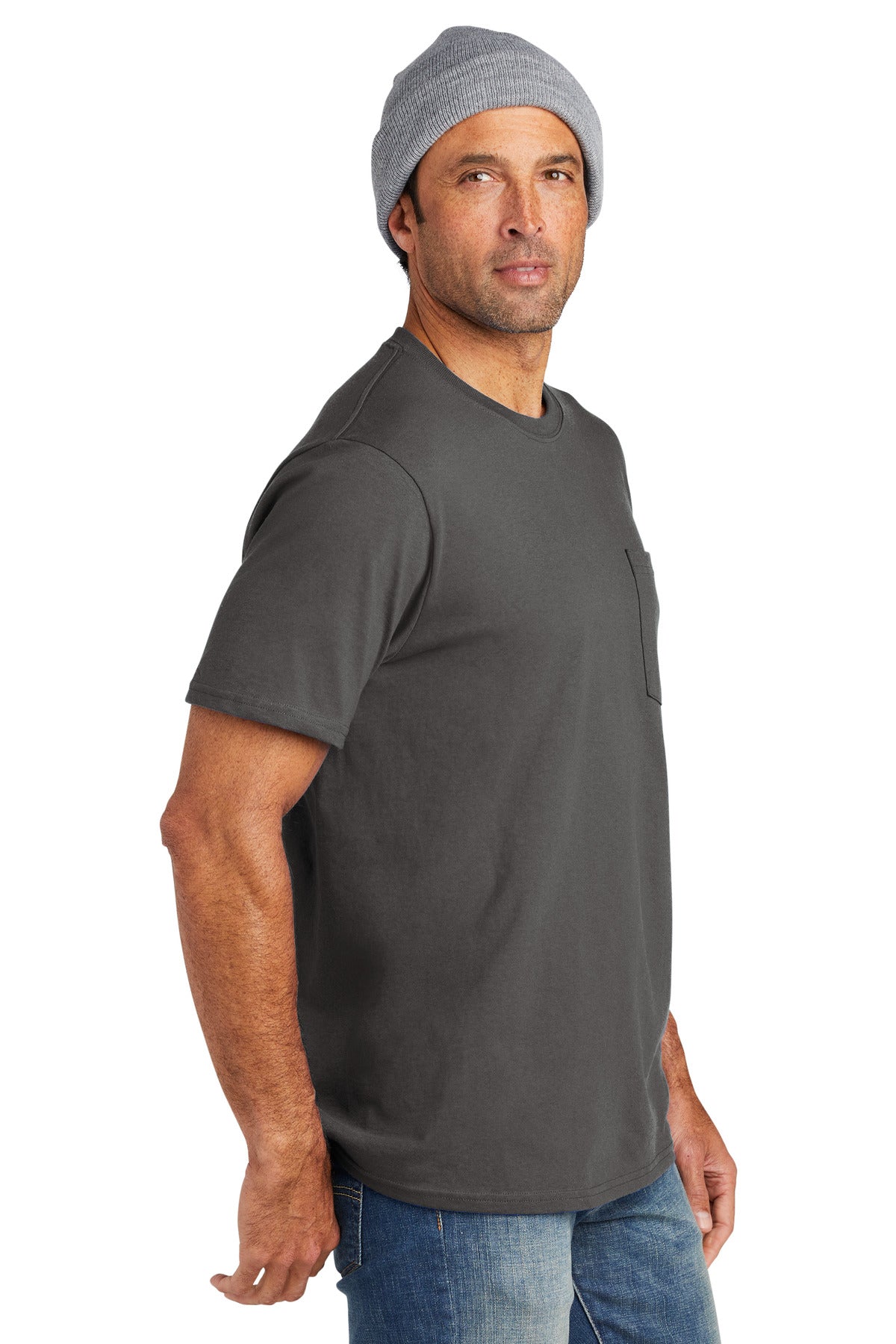 GreySteel Volunteer Knitwear All-American Pocket Tee VL100P