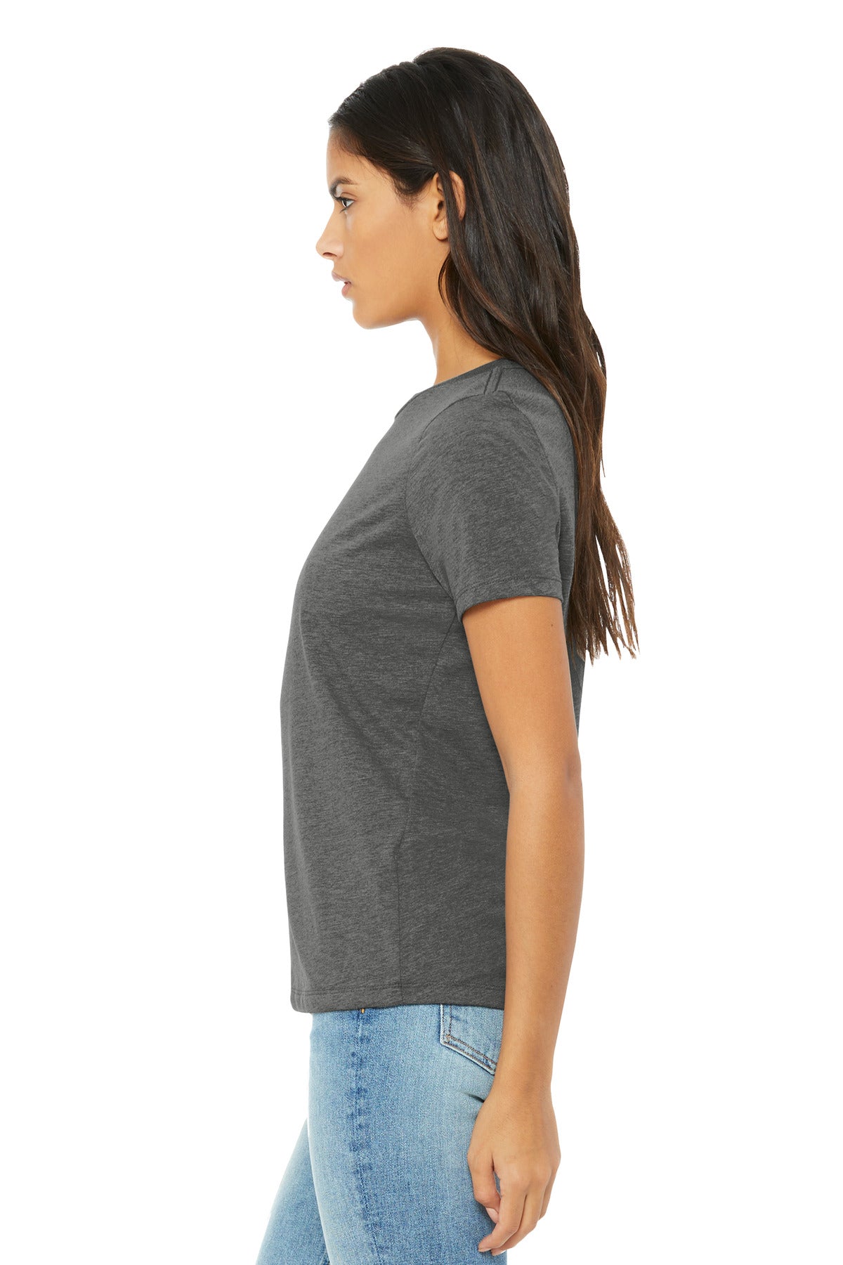 GreyTB BELLA+CANVAS Women's Relaxed Triblend Tee BC6413