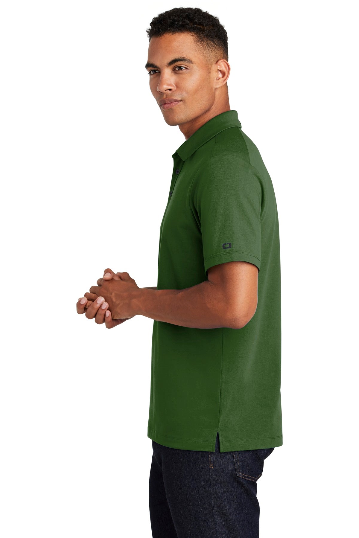 Grit Green OGIO Limit Polo. OG138