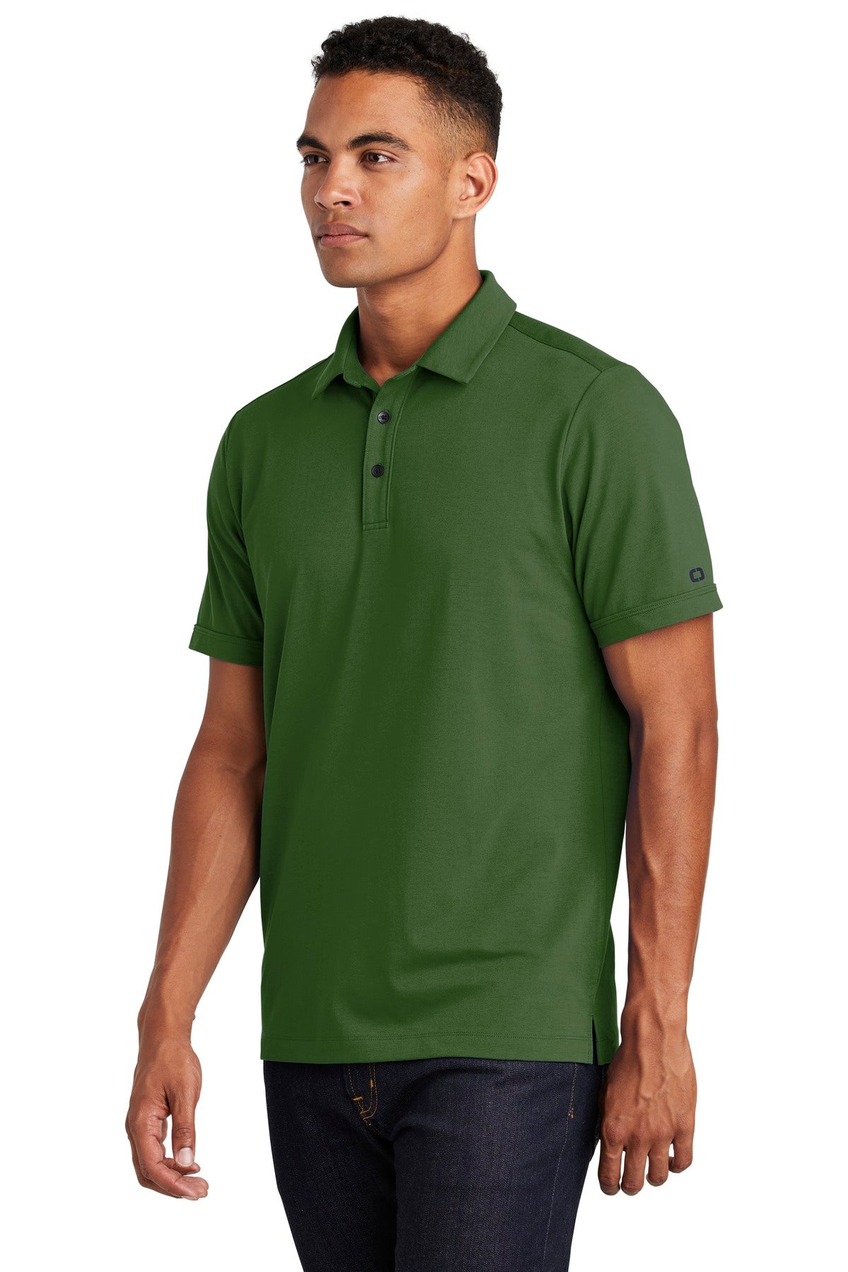 Grit Green OGIO Limit Polo. OG138