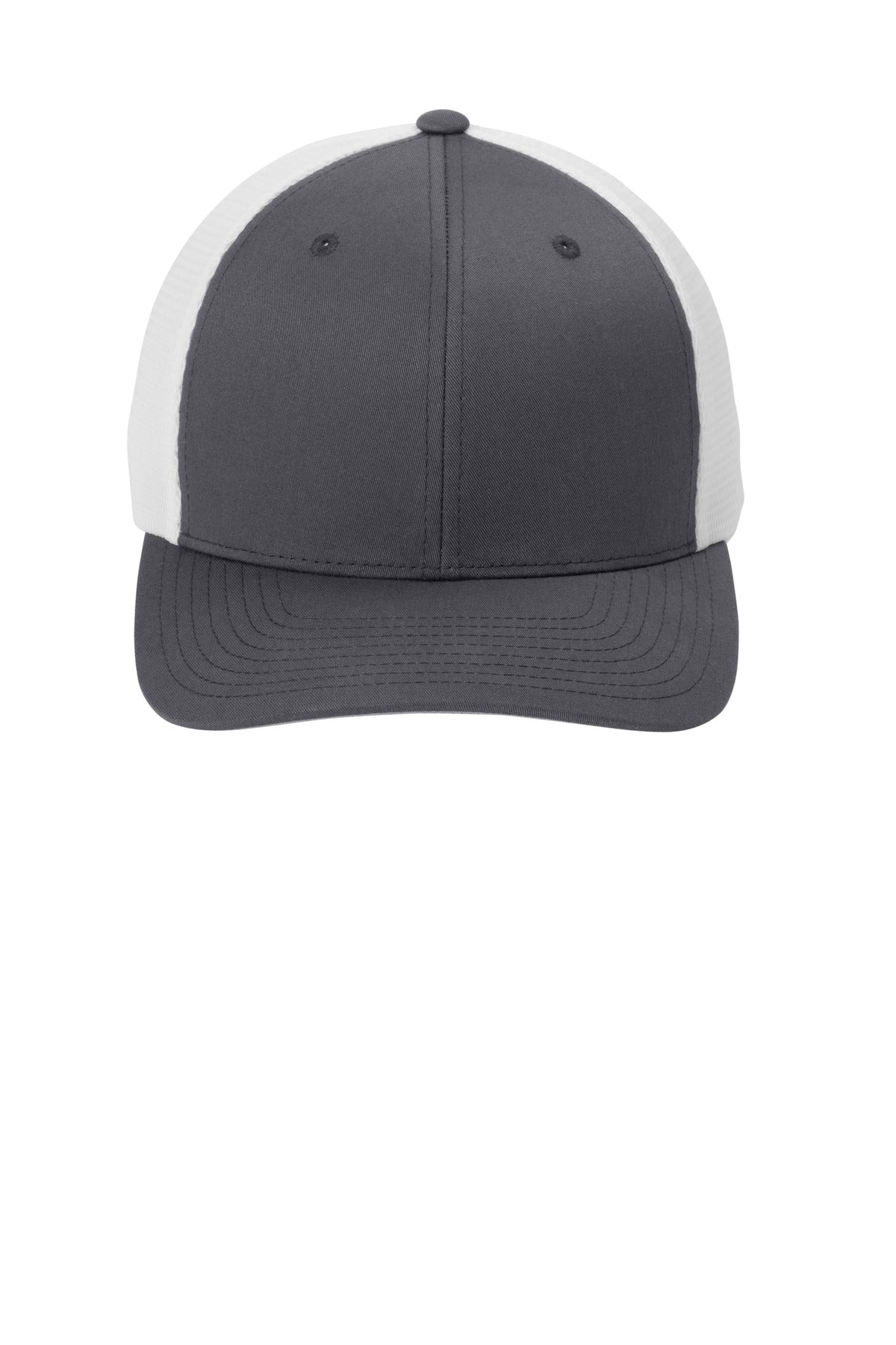 Grph/White Port Authority Flexfit 110 Mesh Cap C110