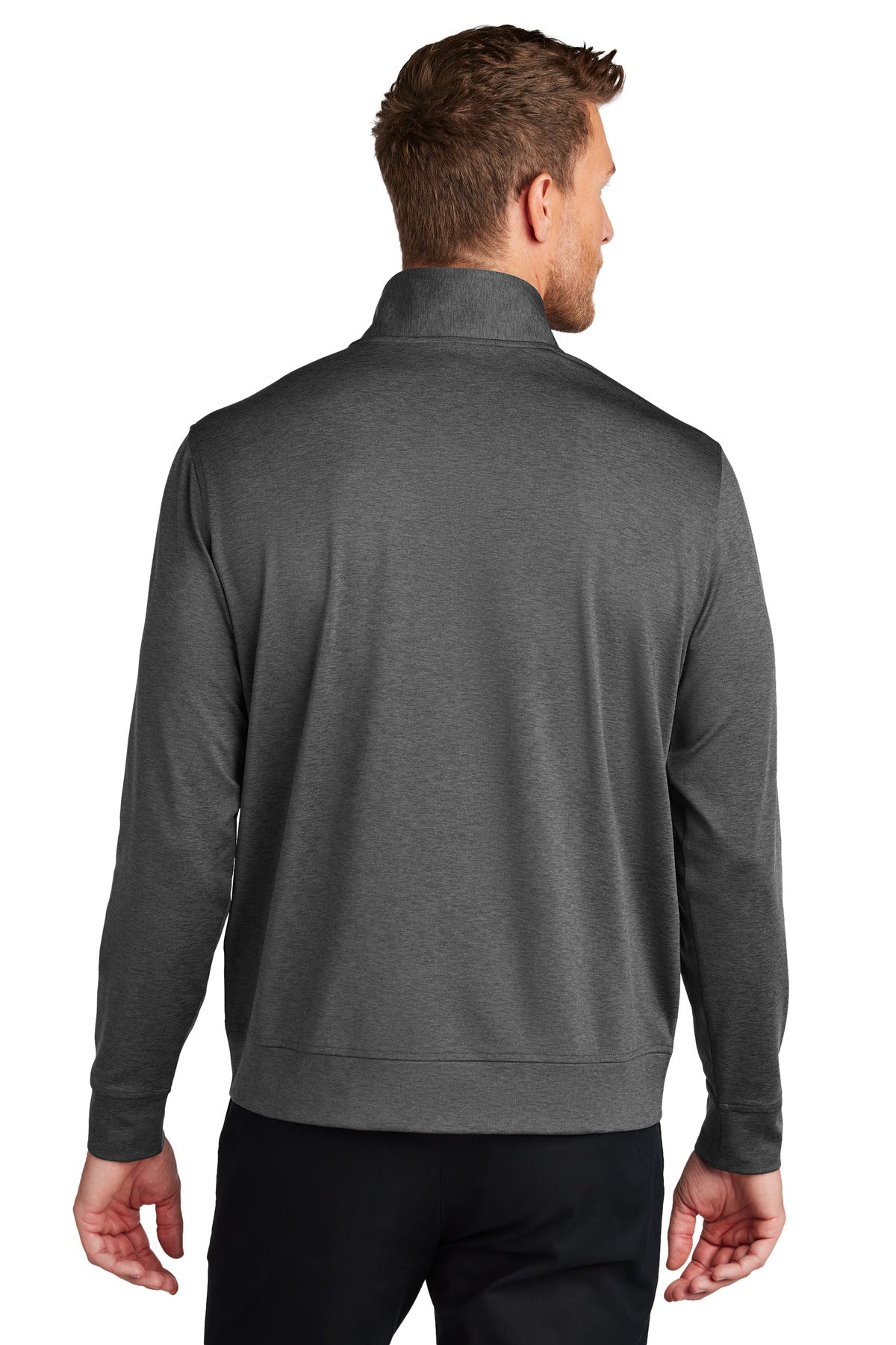 GryStlHthr Port Authority C-FREE Double Knit Full-Zip K881