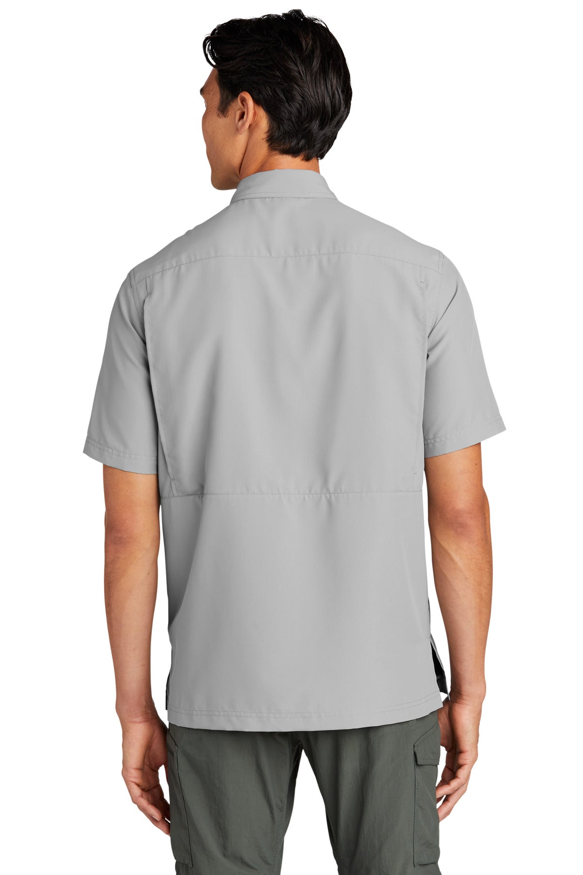 GustyGrey Port Authority Short Sleeve UV Daybreak Shirt W961