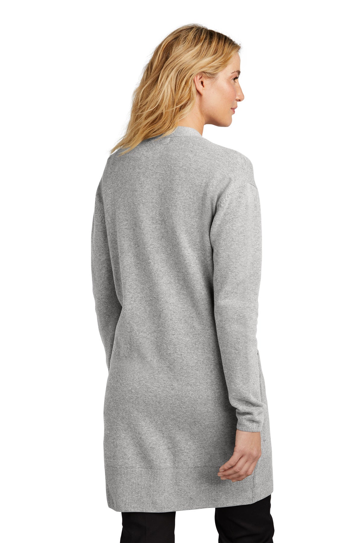 GustyGyHtr Mercer+Mettle Women's Open-Front Cardigan Sweater MM3023