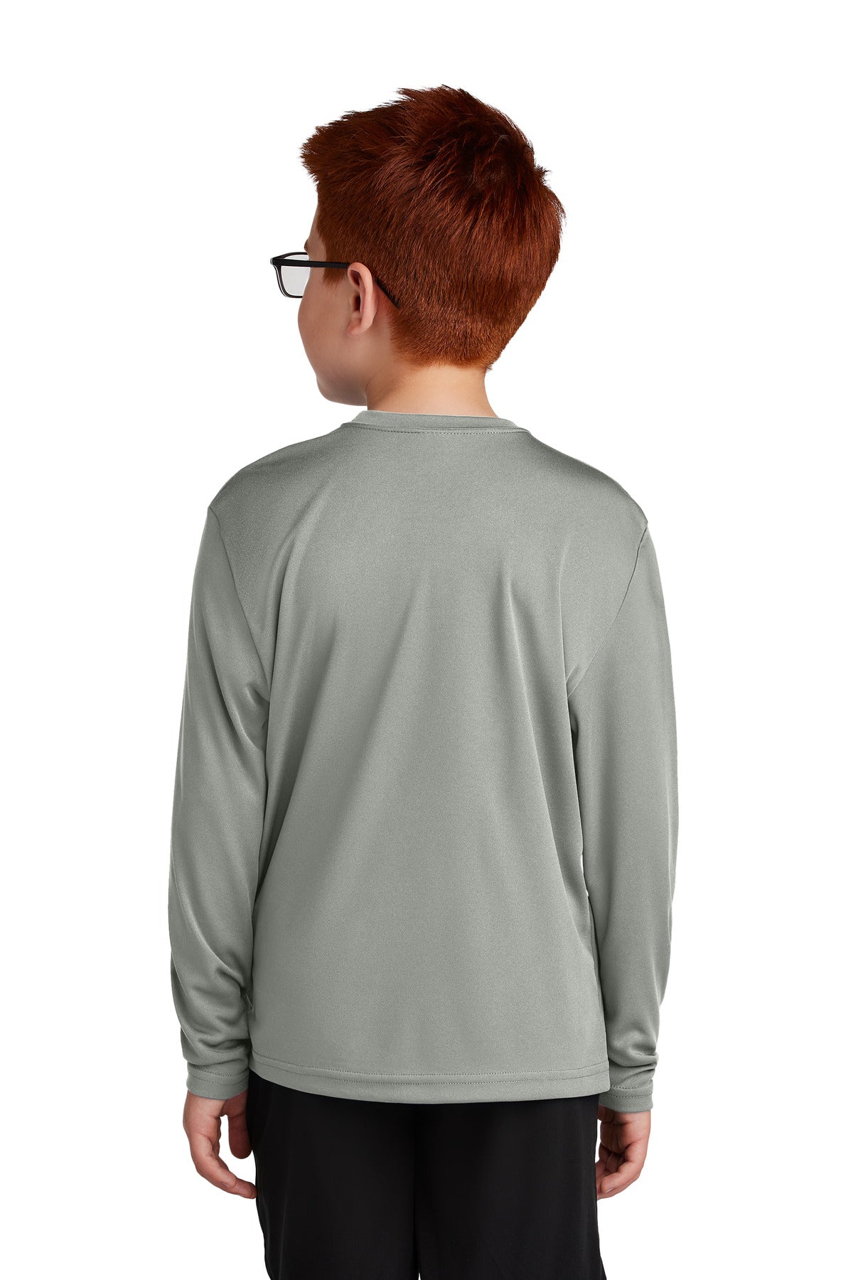 GyConcrete Sport-Tek Youth Long Sleeve PosiCharge Competitor Tee. YST350LS