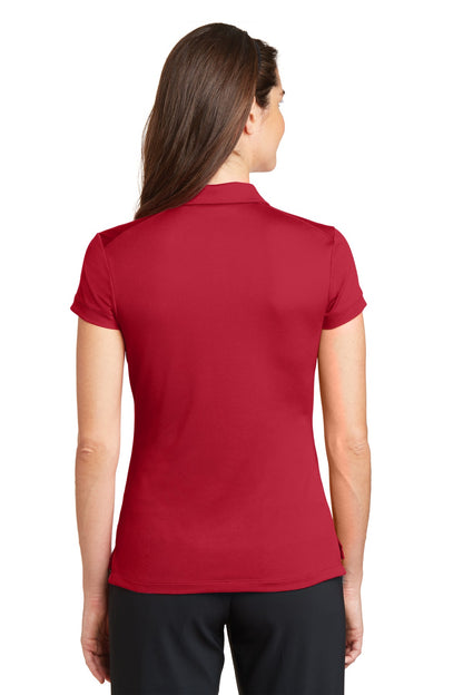 Gym Red Nike Women's Dri-FIT Solid Icon Pique Modern Fit Polo. 746100
