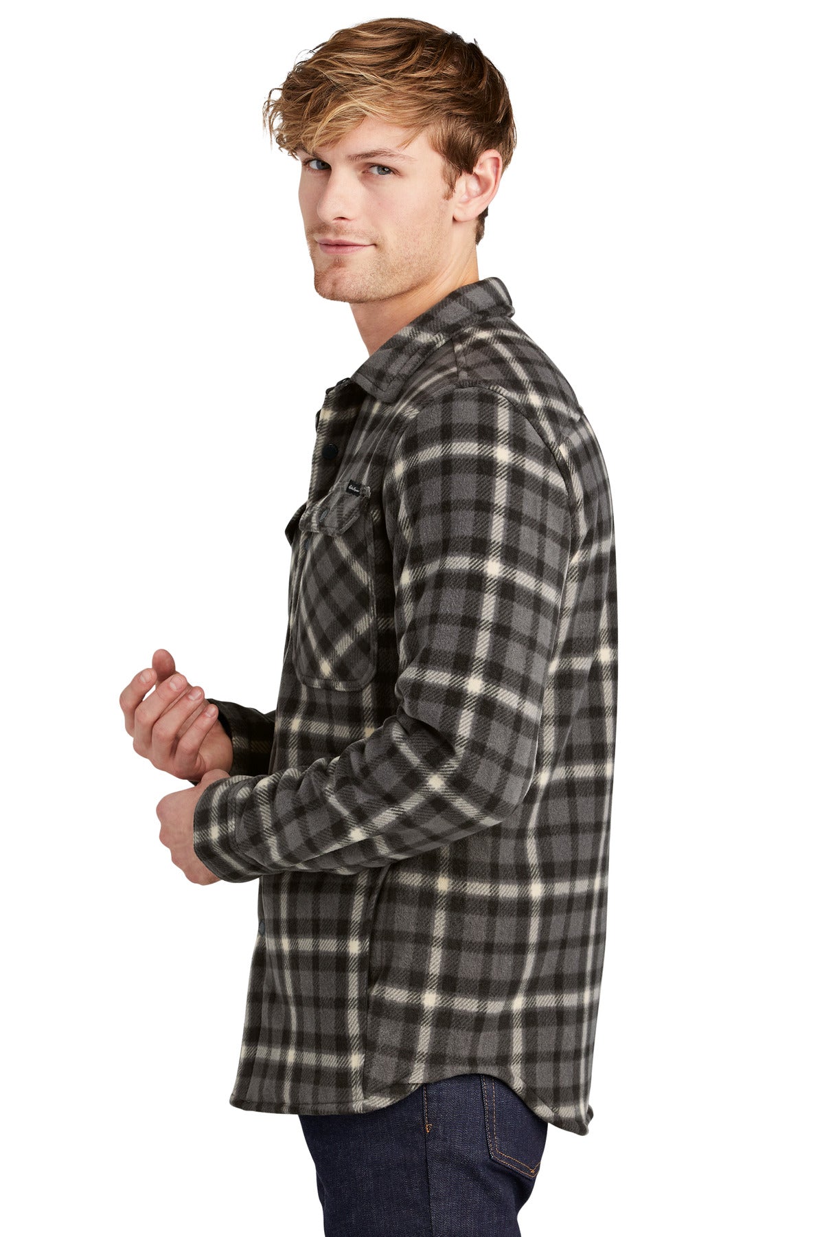 GyStl/Bone Eddie Bauer Woodland Shirt Jac EB228