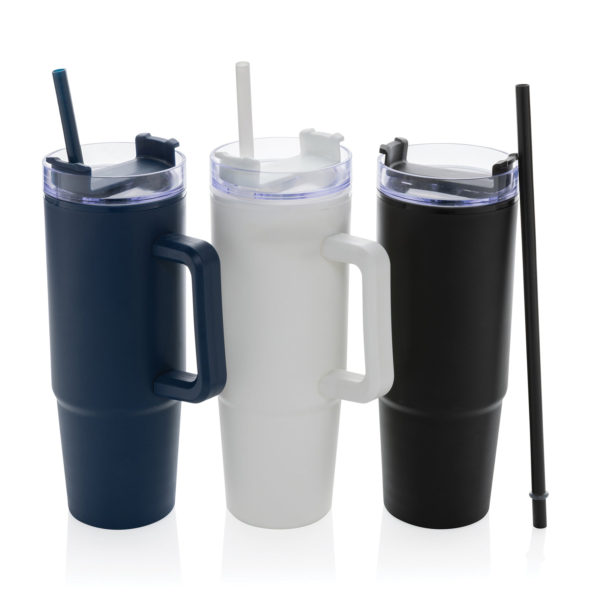 Black Tana RCS Plastic Tumbler with Handle 900ML