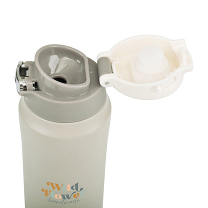 Taupe Aviana™ Rowan Recycled Sip Lid Bottle -  16 Oz.