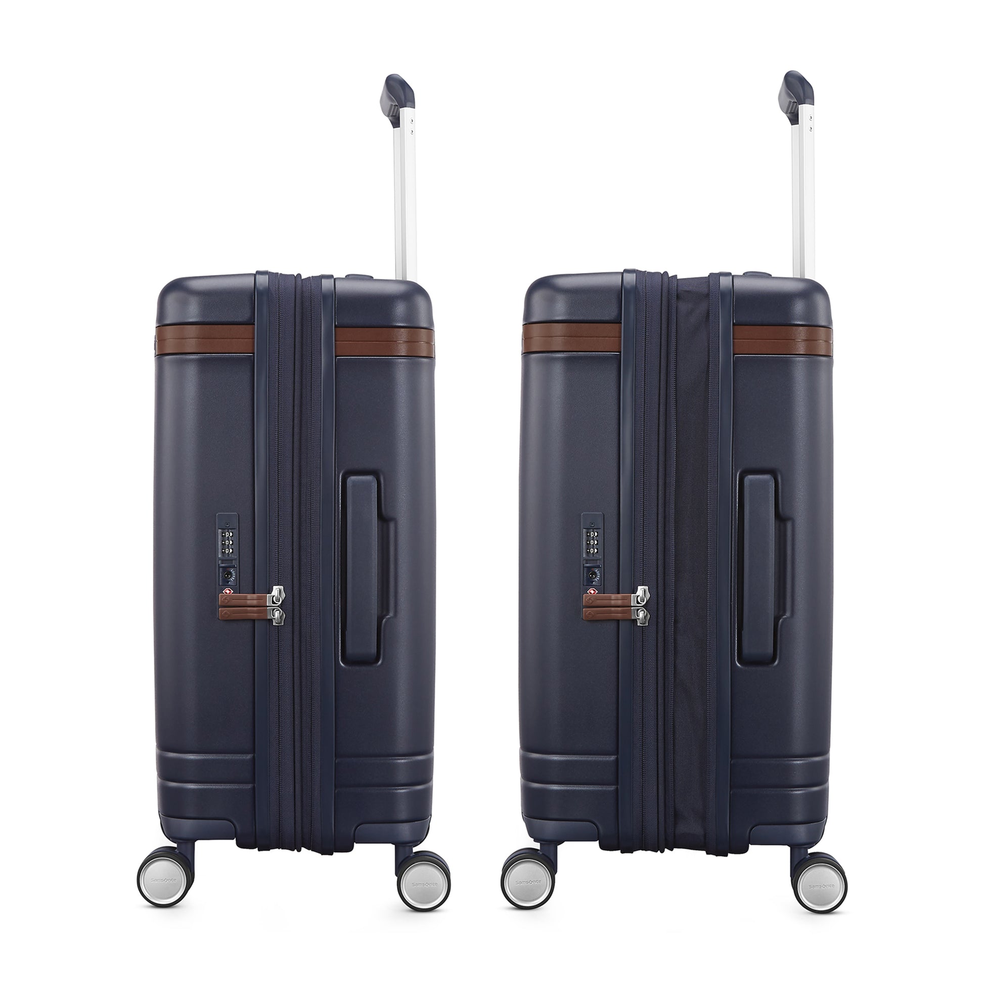 Navy Samsonite Virtuosa Expandable Carry On
