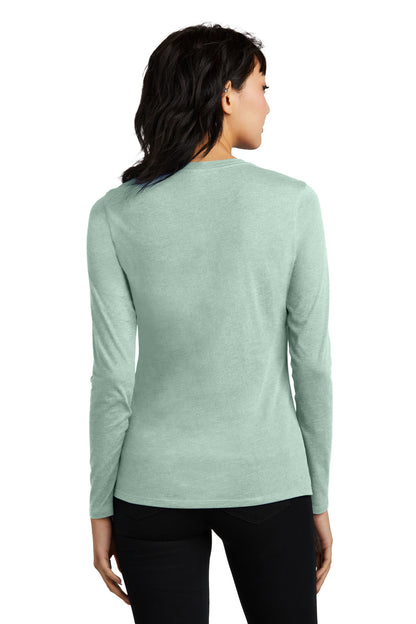 HdDstySage District Women's Perfect Blend CVC Long Sleeve Tee DT110