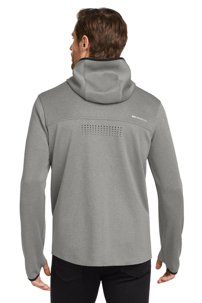 Heather Grey OGIO Stealth Full-Zip Jacket. OE728