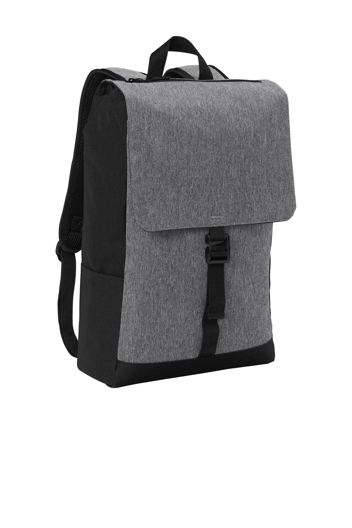 Heather Gry/Bk Port Authority Access Rucksack. BG219