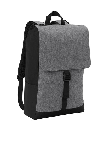 Heather Gry/Bk Port Authority Access Rucksack. BG219