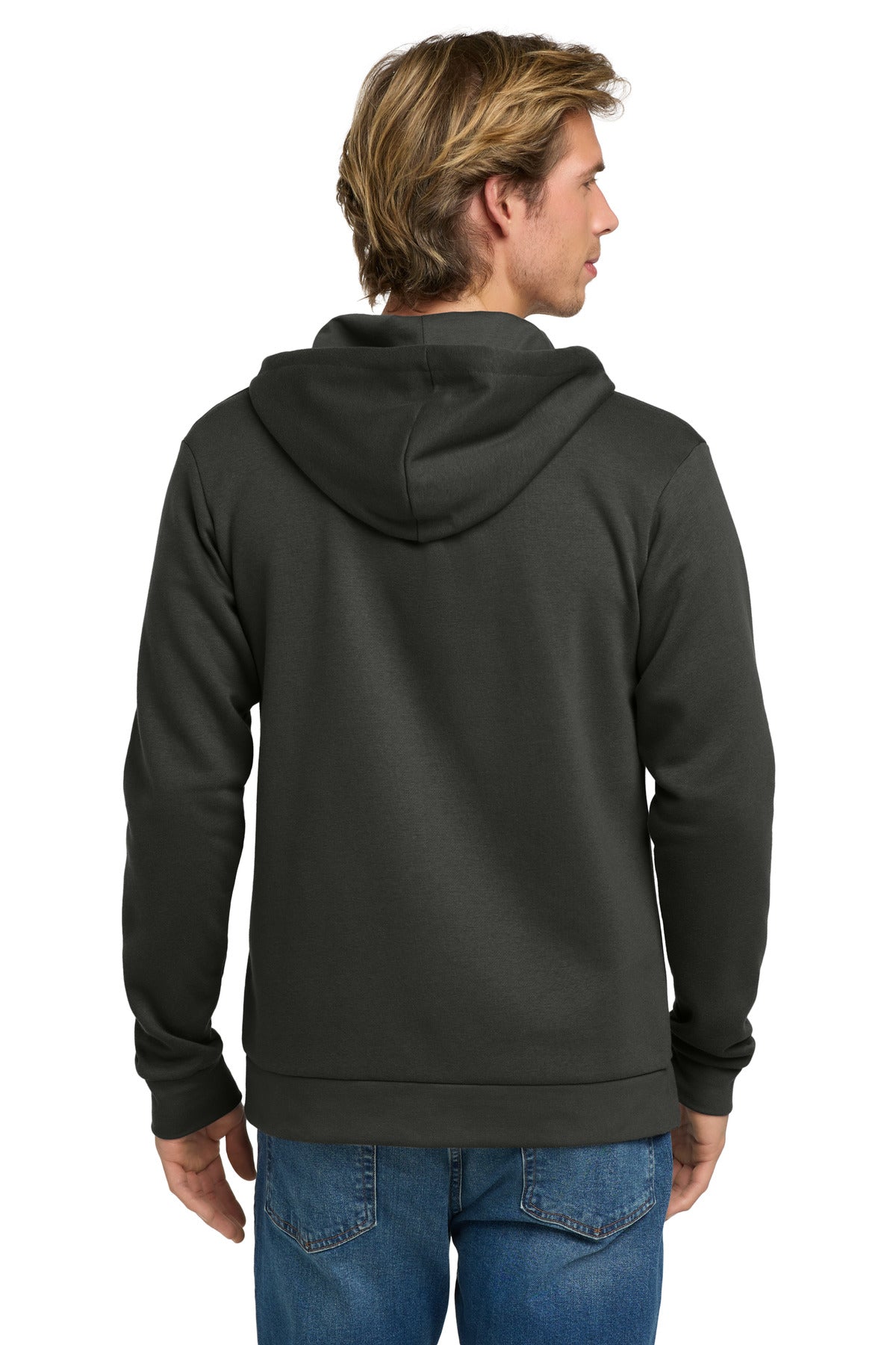 HeavyMetal Next Level Apparel Adult Santa Barbara Zip Hoodie. NL9602