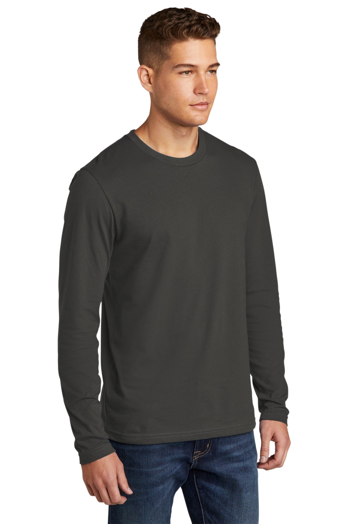 HeavyMetal Next Level Apparel Cotton Long Sleeve Tee. NL3601