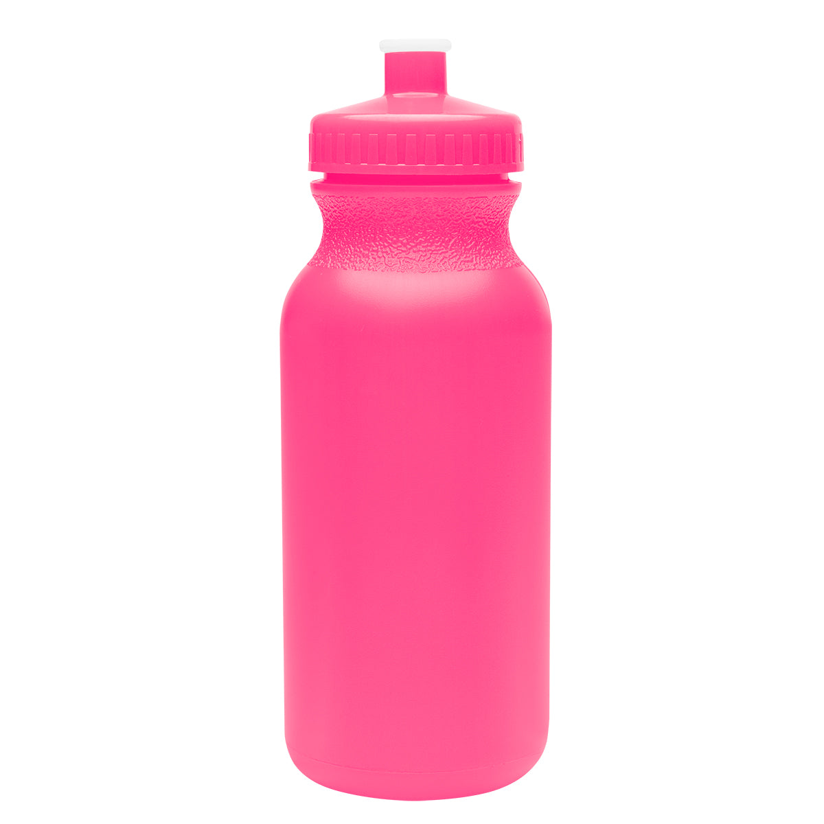 HOT PINK 20 Oz. Thrive Bike Bottle Colors plain grouped